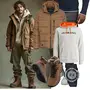 Beige Winterjacken kombinieren image
