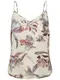 VERO MODA Blumen-Top beige / mischfarben