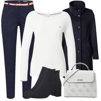 Winter Outfits mit Dunkelblau/Rosa/Lila Hose Große Größe/Freizeitanzug/Strick­blazer/Lederjacke für Männer/Business Anzug/Sweatblazer/Kurzblazer/Lederjacke/Lässiger Blazer/Eleganter Blazer/Baumwoll ­Blazer Tom Tailor "Büro Outfit"