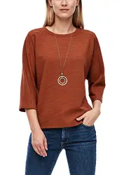 s.Oliver Damen 120.10.008.14.140.2041606 Pullover, Brown, 38