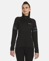 Women's elastic sweatshirt JUNIE-W Black
