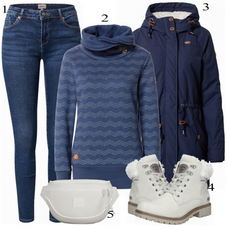 Outfit sa Siva Čizmica Dockers by Gerli "Jesenski Outfit"