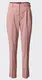 Rosa Old Money Business Hosen für Damen