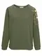Heine Sweatshirt Sterne oliv