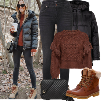 tenues avec Noir/Gris foncé Jean Taille Haute/Veste en Cuir pour Homme/Chaussures en Cuir/Veste d'Hiver/Jeans Thermiques/Jean Motard/Jean Push-up VERO MODA "Tenue de printemps"