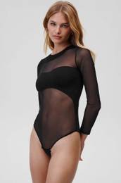 Body No Promises Bodysuit rna barva