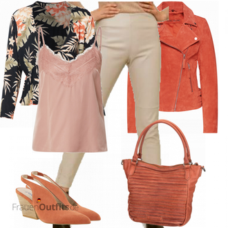 Outfit mit Blau BILLABONG "BILLABONG Bluse"