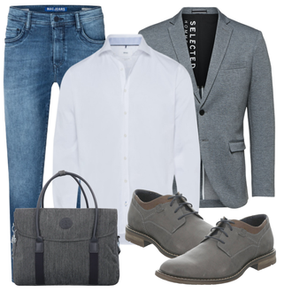 Business Outfits mit Anzug Selected "Casual Business Outfit"