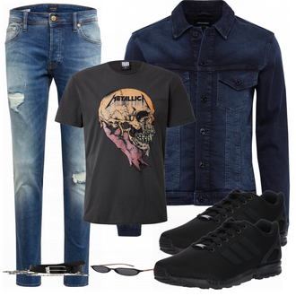 Outfit mit Sneaker Adidas Originals "Freizeit Outfit"