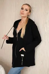 Punto Milano winter hoodie black
