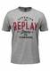 REPLAY T-Shirt graumeliert