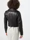OAKWOOD Lederjacke 'Kyoto' schwarz