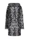 Monari Strickjacke grau / schwarz