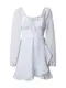 HOLLISTER Kleid hellblau / hellgrün / weiß