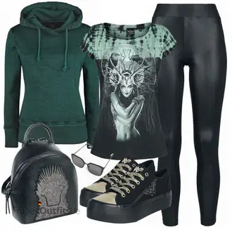 Outfit mit Blau Tasche Game of Thrones "Outfit für die Freizeit"