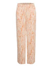 Kalhoty 'Ulla' oranžová / offwhite