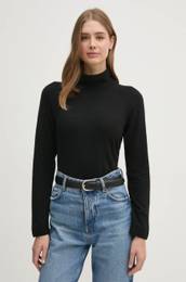 Pulover s primesjo volne enski, siva barva, 1035D2551