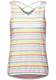 CECIL Damen Top mit Multicolour Streifen in Weiß