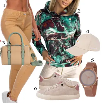 Outfity s klobúkom "Cool jesenný outfit"