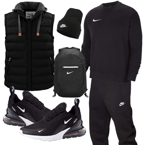 Blau Hose Nike kombinieren