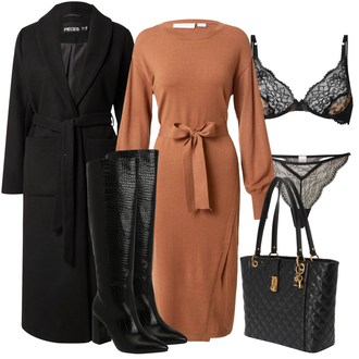 Outfit s Chelsea Boty Gina Tricot "Outfit v podzimních barvách"
