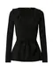 Boohoo Bluse schwarz