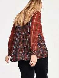 Bluza 'Koray' miks boja / hrđavo crvena