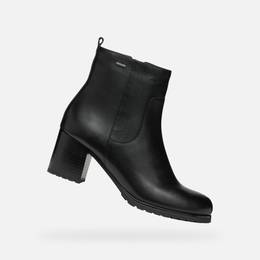 Black women's ankle shoes New Lise Abx - Women's