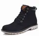 Schwarze feine Stiefeletten