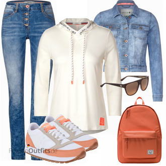 Outfit mit Sneaker Saucony "Stylische Kombination für die Freizeit"