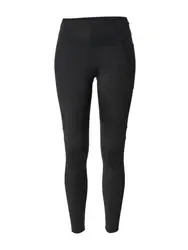 NIKE Sporthose schwarz / weiß