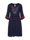 ONLY Kleid onlRAKI ABOVE KNEE DRESS WVN nachtblau