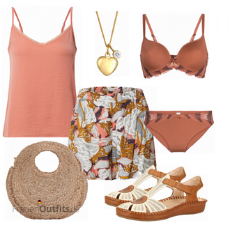 Outfit mit Braun Sandalen Pikolinos "Perfekt für den Sommer"
