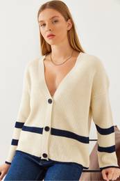 Women's Buttoned Thessaloniki Knitwear Cardigan
