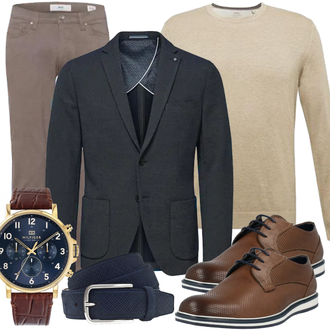 Business Outfits mit Weiß Jeans Brax "Casual Business Outfit"
