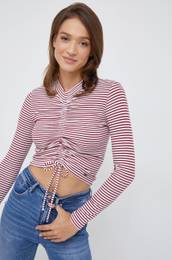 Bluza enska, bordo barva