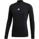 adidas Herren Alphaskin Longsleeve Warm T-Shirt, Black, M