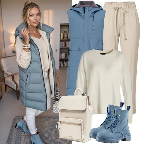 Kombinace Béžová/Hnědá/Khaki Široká Kalhoty Baggy Kalhoty/Boyfriend Kalhoty/Mrkvová Kalhoty/Ležérní Kalhoty/Chinos/Bavlněná Kalhoty/Žerzejová Kalhoty/Jogger Kalhoty/Mušelínové kalhoty/Paperbag Kalhoty/Navlékací Kalhoty About You