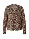 VERO MODA Bluza  bež / smeđa / crna