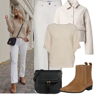 tenues avec Blanc/Crème/Gris/Kaki Jean Large/Pantalon 5 Poches/Pantalon Bootcut/Pantalon Boyfriend/Pantalon de Charpentier/Pantalon en Coton/Pantalon Froissé/Pantalon Taille Haute/Pantalon en Lin/Pantalon Long/Pantalon en Mousseline/Pantalon avec Fente/Pantalon Droit/Pantalon en Sergé/Jean Dad/Jeans avec Fente/Jean Coupe Ample/Mom Jean/Jean Plissé/Chemise Formelle/Jean Coupe Droite/Veste en Cuir pour Homme/Jeans vintage VERO MODA, Beige/Kaki/Marron/Gris Veste Bouclée/Veste en Velours Côtelé/Veste Courte/Veste de Printemps/Veste Durable/Veste en Laine VERO MODA "Tenue de printemps"