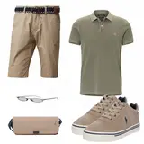 Outfits mit grünen Schuhen image