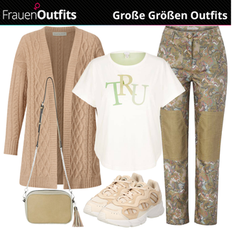 Festival Outfit Sportlich mit Beige/Khaki Sneaker Low/Chunky Sneaker/Sneaker Mit Lochmuster/Teddy Sneaker/Sommer Sneaker/Vintage Sneaker Adidas Originals "Farbliches Outfit für Mollige"Look: Color Blocking, Esthetische, Outdoor, Skater, Sportlich, Steampunk