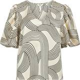 Beige Casual Tops image