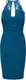 Kleid ''''TEAL APPLIQUE HIGH NECK BODYCON''''