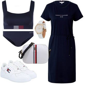 Outfit mit Kleid Große Größe Tommy Hilfiger "Sportliches Outfit"