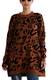 Spec4Y Damen Pullover Übergroß Sexy V-Ausschnitt Oversized Langarm Locker Leichte Outwear Herbst Winter Tops Dunkelbraun Medium