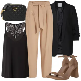 Outfit sa Smeđa Call it Spring "Elegantan Outfit"
