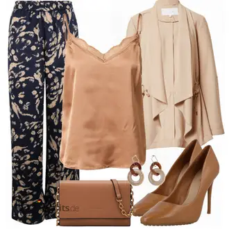 Outfit mit Braun High Heel Aldo "Perfekt fürs Büro"