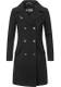 Marikoo Wollmantel Nanakoo edler Damen Trenchcoat in Woll-Optik
