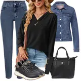 Jogger Jeans kombinieren image